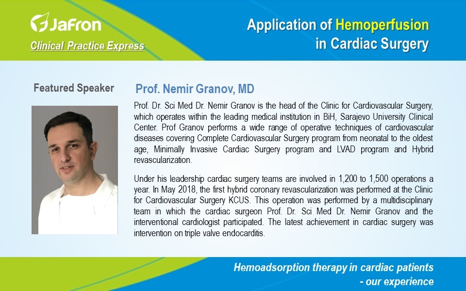 Nemir Granov-Application of Hemoperfusion in Cardiac Surgery