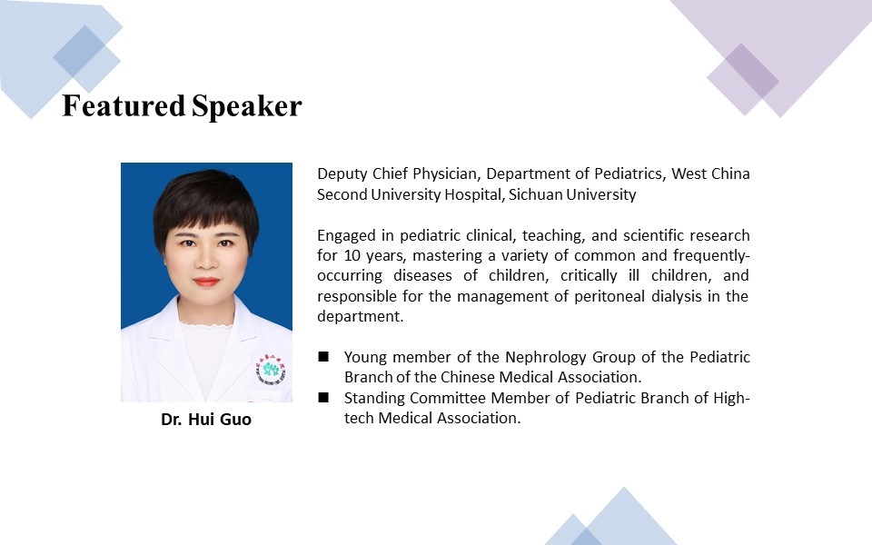 Guo Hui-Hemoperfusion in Pediatric Patients 